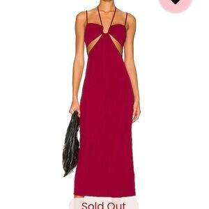 L*Space Red Cutout Dress